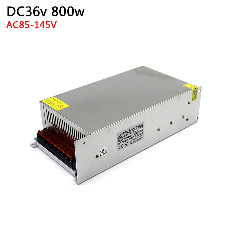 

For Lamp Bar Advertising Display DC36V 800W Power Supply High Reliability Motor Engine Waterproof Safe