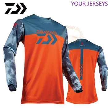 

2020 Quick Dry Cycling Fishing Jersey Fishing Clothing Long Sleeve Outdoor Breathable Fishing Shirts Anti UV Hiking Sportswear