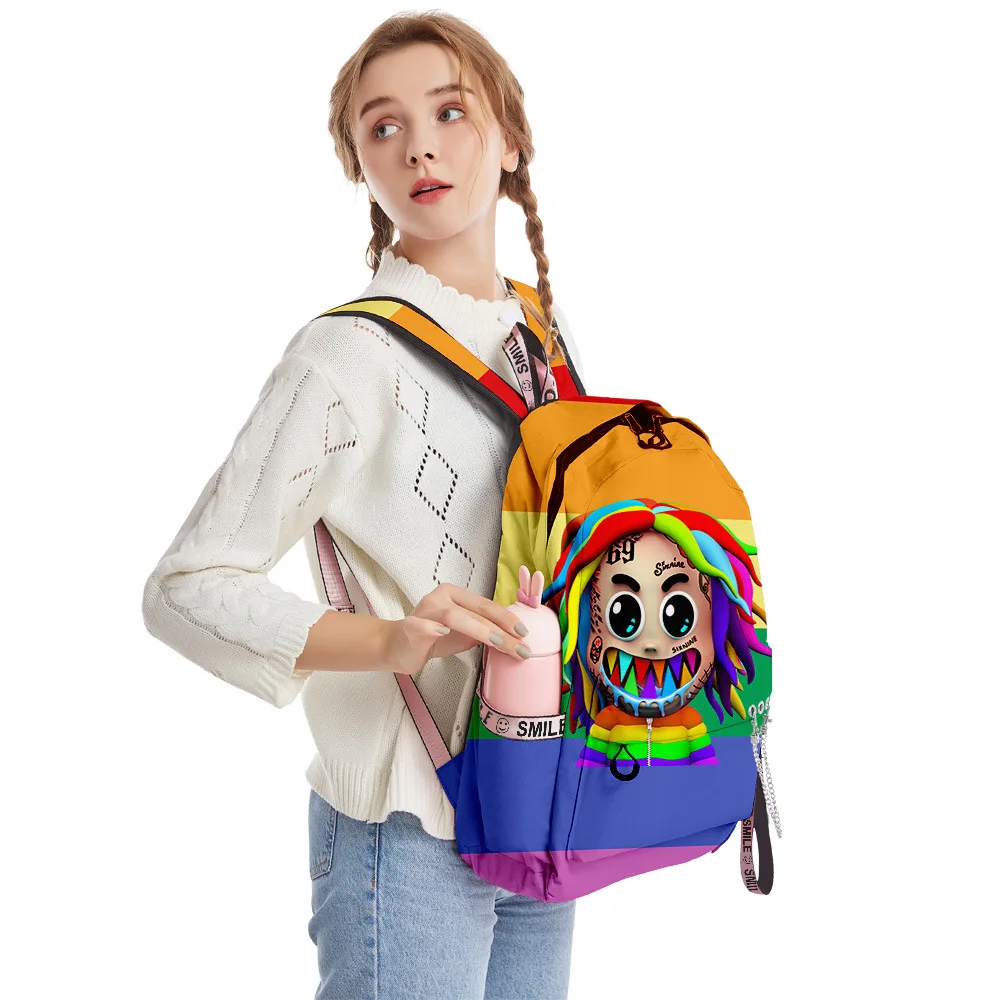 2020 nova casual 6ix9ine mochila mochila dos