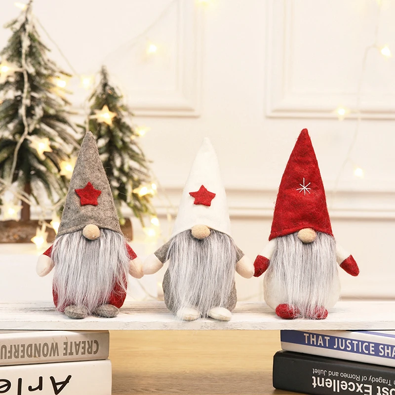 2019 стоящий плюшевый гном кукла шведский Рождественский Санта украшения дома праздник украшения