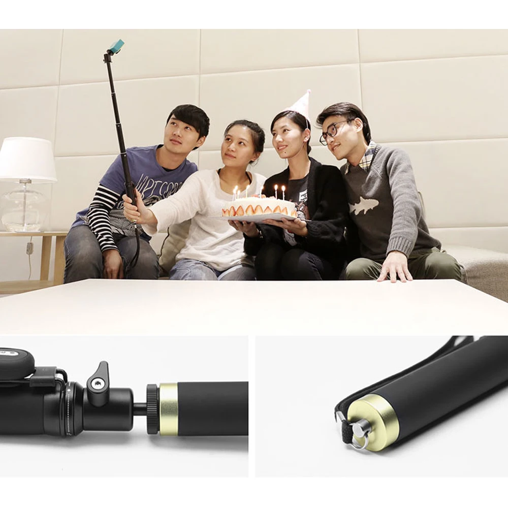Bluetooth беспроводной пульт дистанционного управления селфи палка монопод для Xiaomi Yi xiaoyi 1 2 4K Yi Lite аксессуары для экшн-камеры комплект F3092