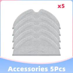 Pièces de rechange pour aspirateur Robot Xiaomi, 5 pièces, tampons de chiffon, pour recherche de Robot LDS, accessoires 