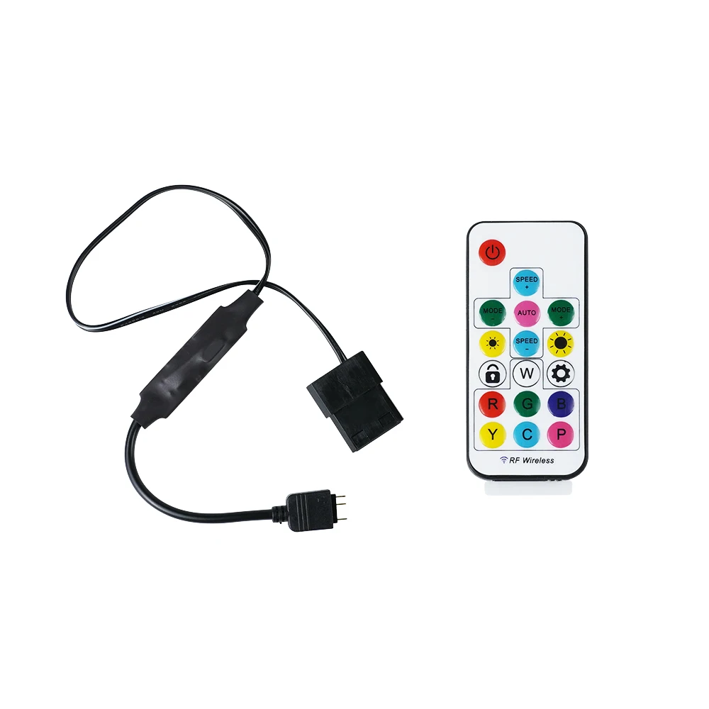 Контроллер оссветильник светильник Ной ленты для вентилятора ARGB 5 В 3 контакта