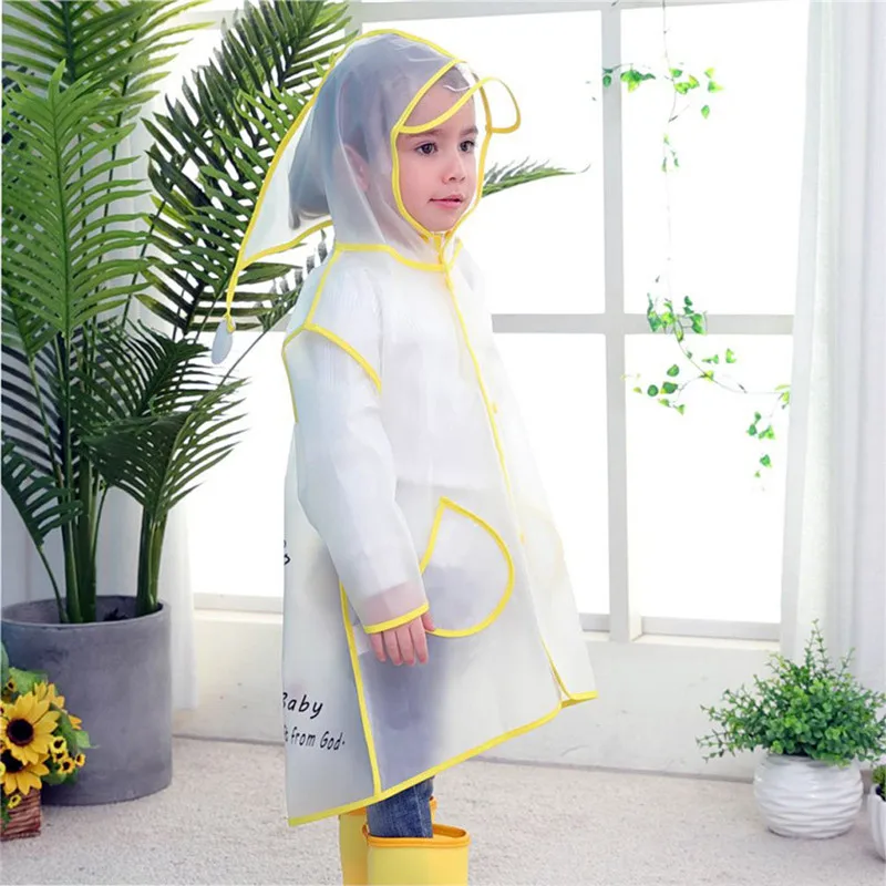 Children's waterproof raincoat Boys Girls Kids Hooded Raincoat Waterproof Jackets Toddler Baby Cartoon Tops #4S18 (51)