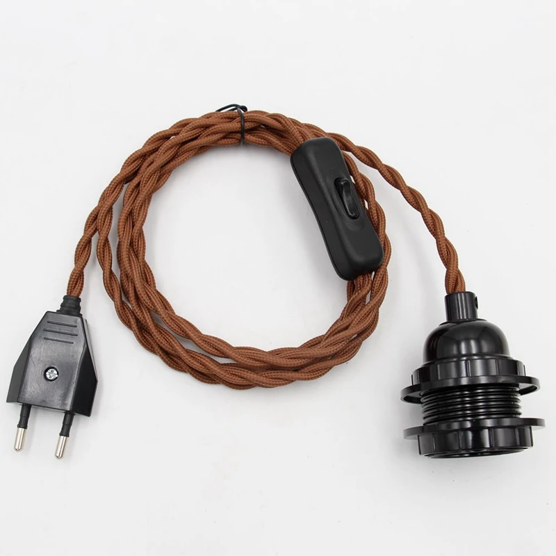 retro light cords with lamp socket
