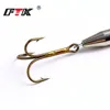 FTK 1pcs 20g 2#Hook Long Cast Fishing Lure Double Spinner Bait Artificial Hard Slice Metal Lures for Pike Fishing Fishing Tackle ► Photo 2/6