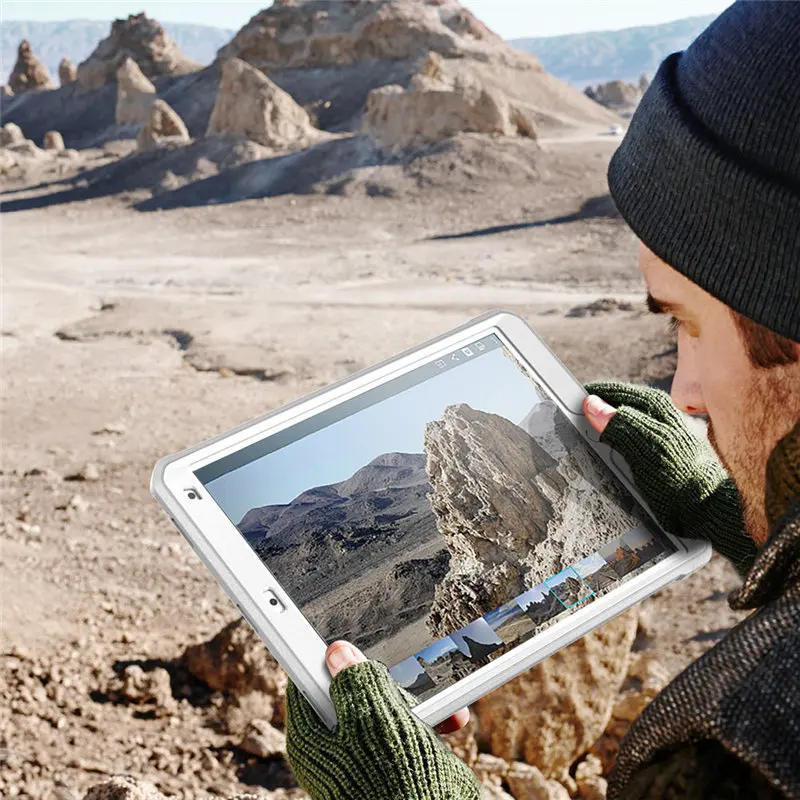 Capa protetora para ipad, estojo resistente com