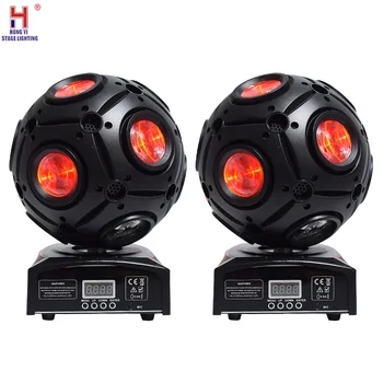 

Moving Head DMX Dj Light 9X12W RGBW 4In1 Led Football Beam Music Head Light For Disco Light DJ (2Pcs/Lot)