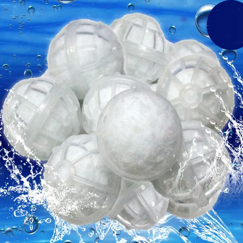 30 шт. аквариум бактериальный магический фильтр шар, аквариум биологический фильтр материал Биохимический шар для поставки пород нитробактерий