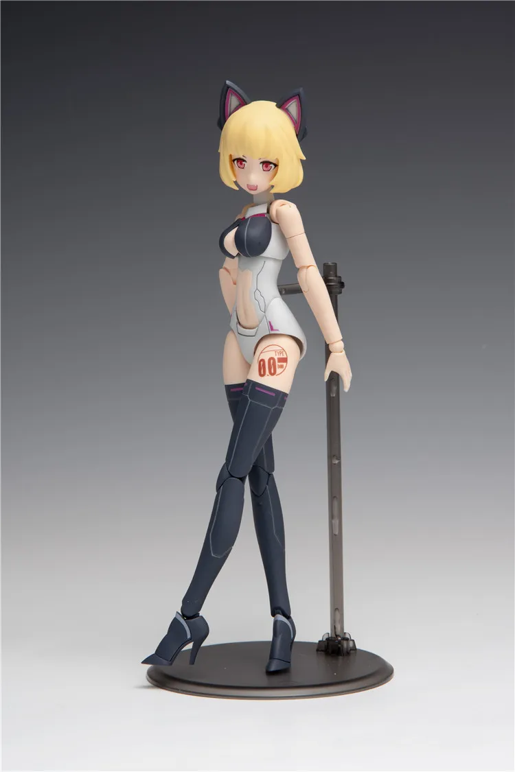 Оранжевый кот промышленник 1/12 человек планер Cat 002 phyllisis Gundam Assembly Action figureal Model