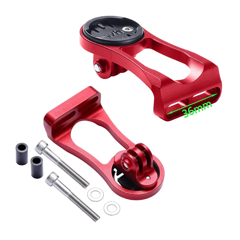 Out Front Combo Extended Mount for Wahoo Elemnt，Bicycle Mount for Elemnt Bolt,Elemnt Mini,Sports Action Camera and Bike Lights