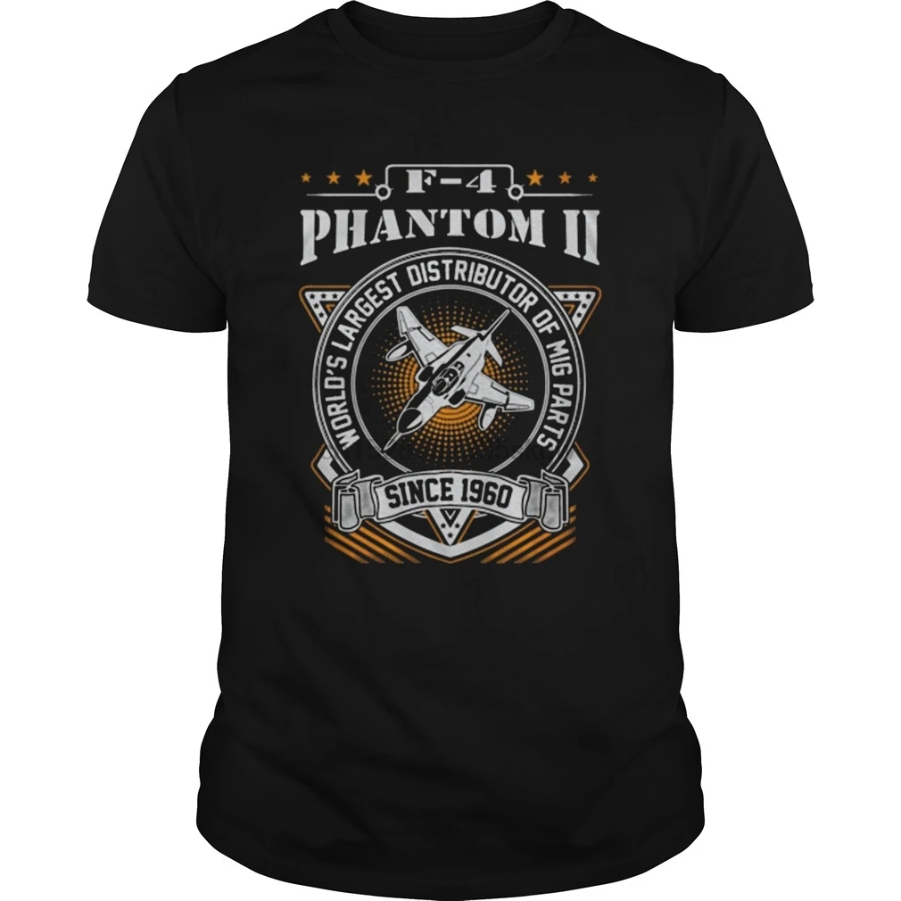 Мужская футболка F-4 PHANTOM II-самый большой в мире дистрибьютор MIG PARTS крутая с