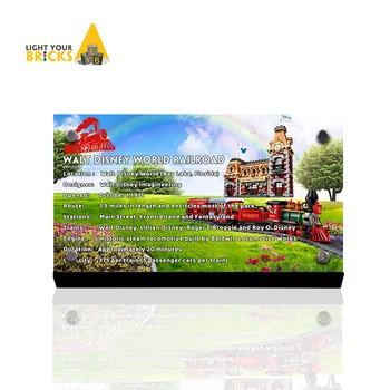 

THE display stand for lego Disney Train and Station 71044 custom acrylic Licence brand