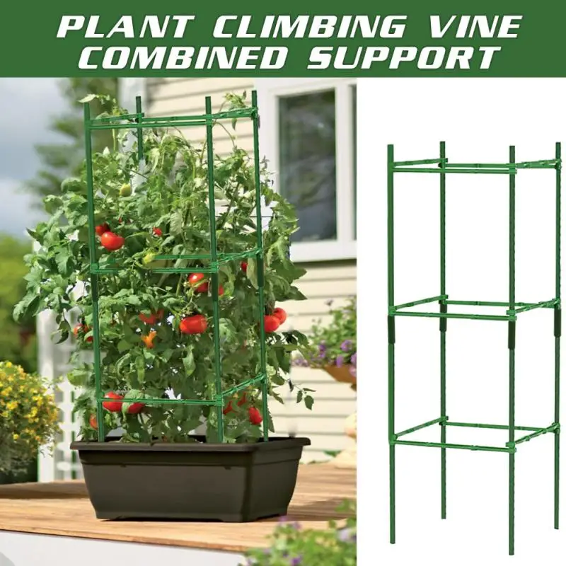Garden Stand For Flowers Plant Cages Tomato Support Bracket Vertical