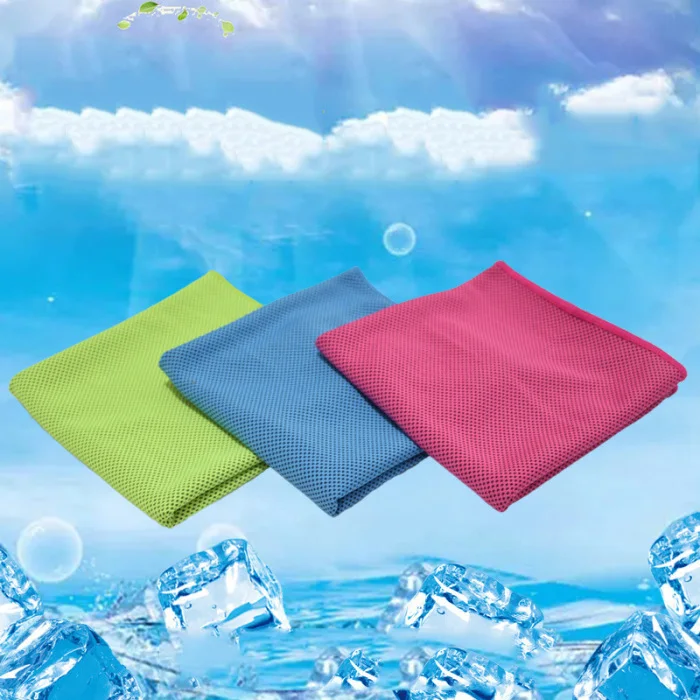 Спортивное Полотенце на открытом воздухе холодное ощущение полотенце для мгновенного охлаждения для бега, спортзала, йоги N66