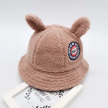 

Multicolor Baby Boys Girls Hats Letter Autumn Toddler Pattern Bucket Caps Reversible Sun Headwear 2019 Newest