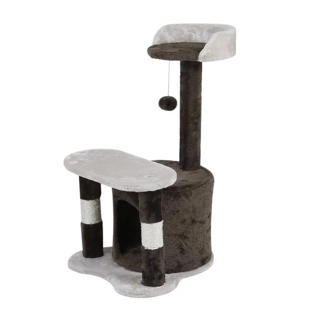 

Climbing Frame Cat'S Tree 65cm Height Speed Pets Scratching Posts Animals Toys House Bed Furniture Great Gift