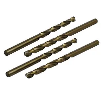 

5.5mm Drilling Dia Straight Round Shank HSS Cobalt Metric Twist Drill Bit 4pcs