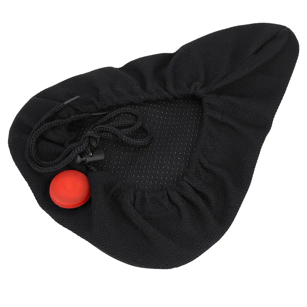 

Bicycle Saddle Comfortable Mountain Road Bike Seat Saddle Pad Cushion Cover with Rear Light Bicycle Riding Cycling Accessories