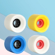 Teenagers Long Board Brush Street 4 Wheels Skateboard Wheel Double Rocker 78AA 74-58mm Patineta Skate Board Accessories 50LZ