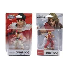 Уличный Рю Fighter Кен фигурка Amiibo Figuras натуральная Для nintendo переключатель 3DS