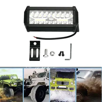 

7 Inch 40 LED Work Light Bar Spot Driving Fog Light Off Road SUV Truck Boat Car Lamp