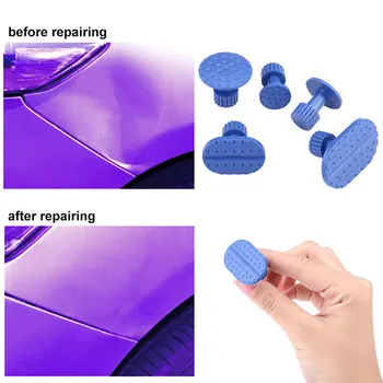 

Universal Dent Pulling Tabs Glue Puller Tabs Slide Hammer Portable Removal Pulling Tabs for Vehicle Tools Kits Door for 5PCS