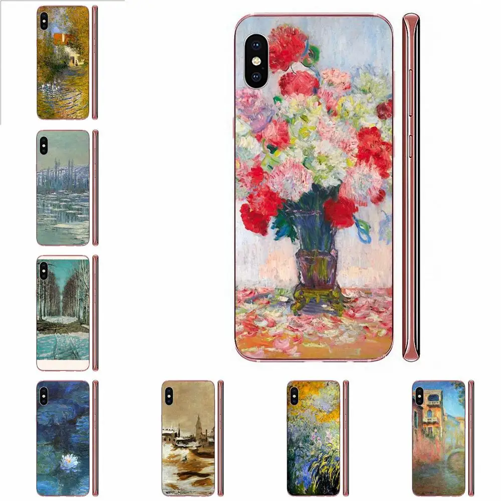 Классическое искусство на Клоде Моне Зимний снег для Xiaomi CC9 CC9E Mi 3 4 4i 5 детской 6 6X 8 9