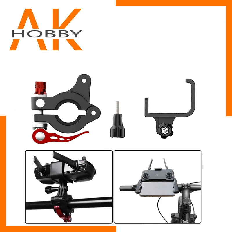 Supporto Per Telecomando Sulla Bicicletta Montaggio Su Staffa Di Tiro Successivo Per Mini Se/Mavic Mini/Mavic 2/Mavic Pro/Mavic Air/Spark