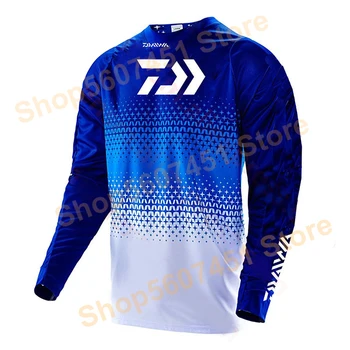 

2020 DAIWA Fishing Clothing Men Ultrathin Sunscreen Long Sleeve Anti-uv Breathable Coat Summer Fishing Shirt Size XS-5XL Jacket