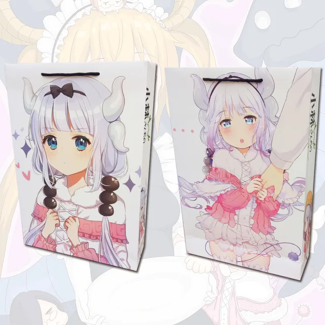 41cm Japanese Anime One Piece Demon Slayer Fate Naruto Pattern Paper Bag Model Toys Gift Bag For Fans Action Toy Figures Aliexpress