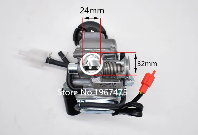 Подходит для KYMCO GY6 125cc скутер карбюратор ATV GY6 125 PD24J карбюратор в сборе