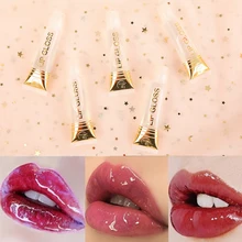 Кристалл Блеск для губ Желейный цвет увлажняющий стойкий блеск для губ сексуальный блеск для губ прозрачный водонепроницаемый блеск для губ для женщин и мужчин