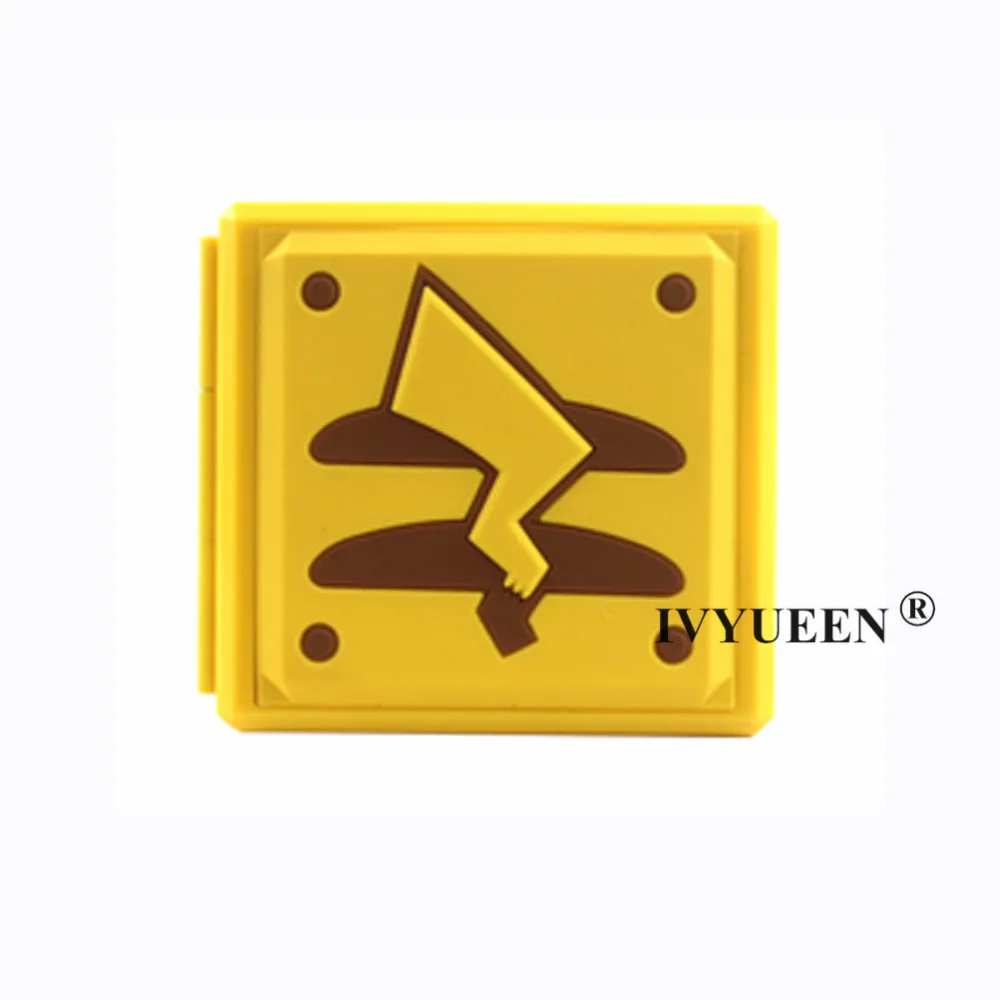 Чехол для игровой карты IVYUEEN для nind Switch NS Premium, защитный чехол для хранения игр и карт Micro SD, игровые аксессуары - Цвет: N