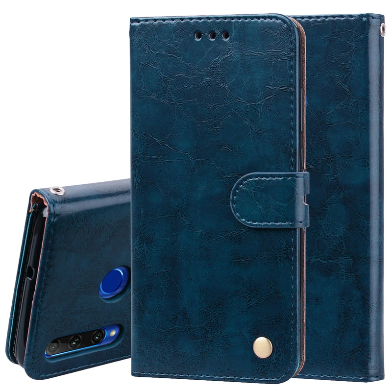

For HuaWei Honor 20i Flip Wallet Card Slot Stand Back Cover For Honor 20i 10i 20 Lite P Smart Plus 2019 Luxury Leather Case