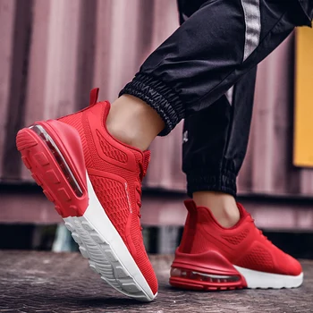 

2020 Spring New Men Sports Shoes Outdoor Air Sole Running Shoes Male Lightweight Sneakers For Men Non Slip Run Shoes