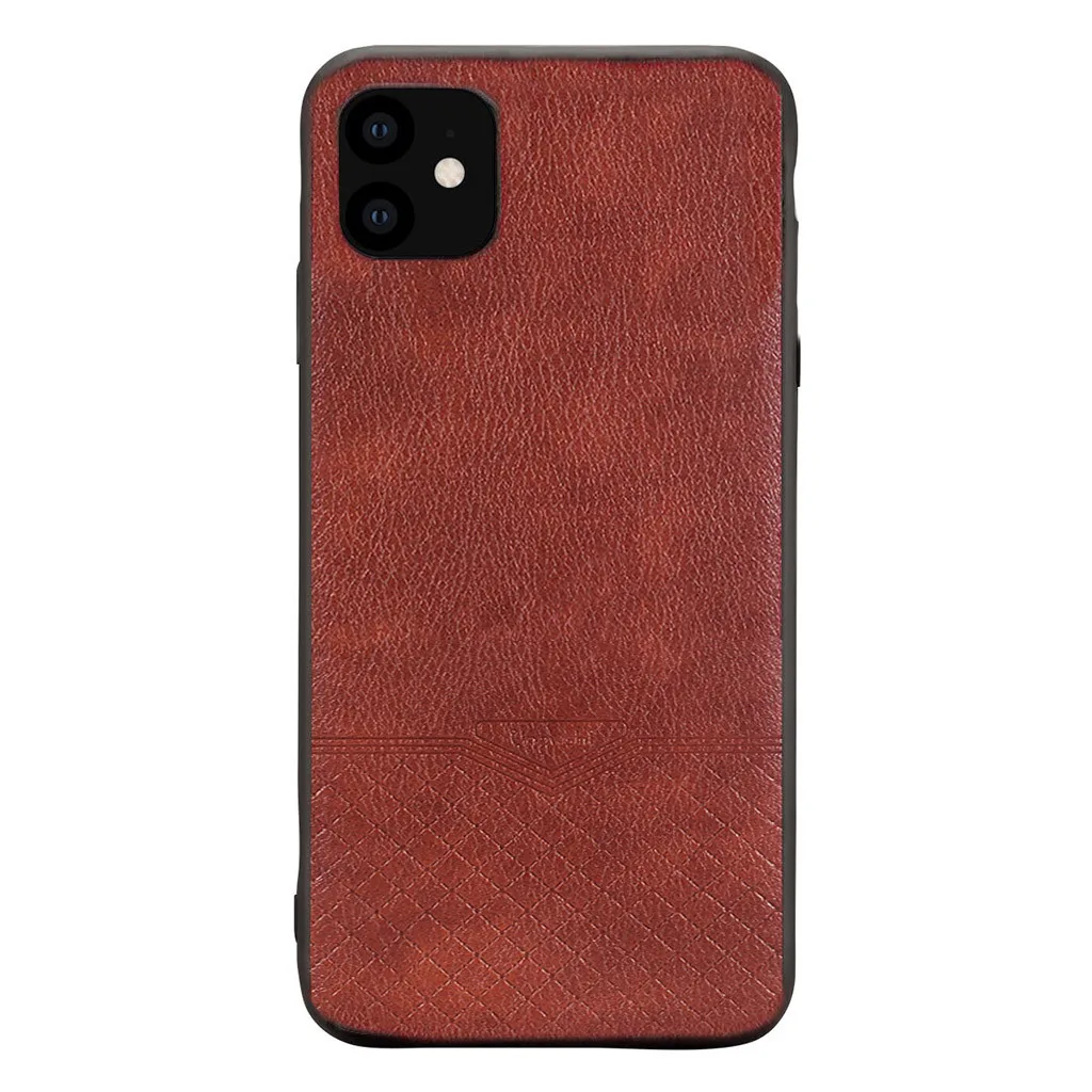 Винтажный кожаный чехол с тиснением для iPhone 11, чехол для iPhone 11 Pro 11 Pro Max, чехол для телефона, защитный чехол, защита 19Sep
