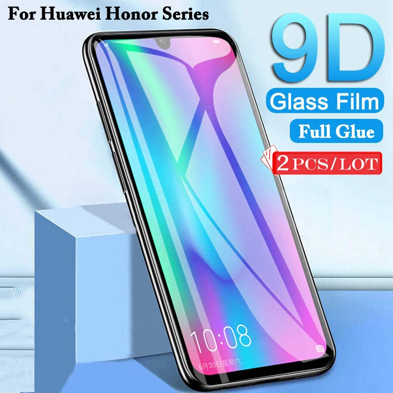 2 шт 9D закаленное стекло для huawei Honor 10 Lite Защита экрана 10i Hauwei Honor10lite легкая