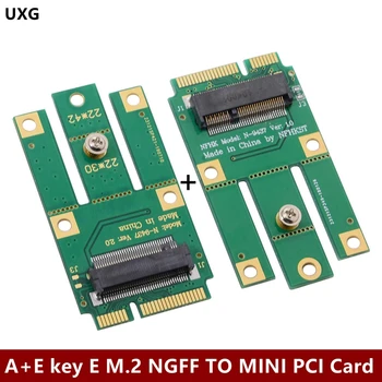 

For Wifi Bluetooth Wireless Card A+E Key A Key M.2 NGFF Wireless Module To MINI PCIE Adapter