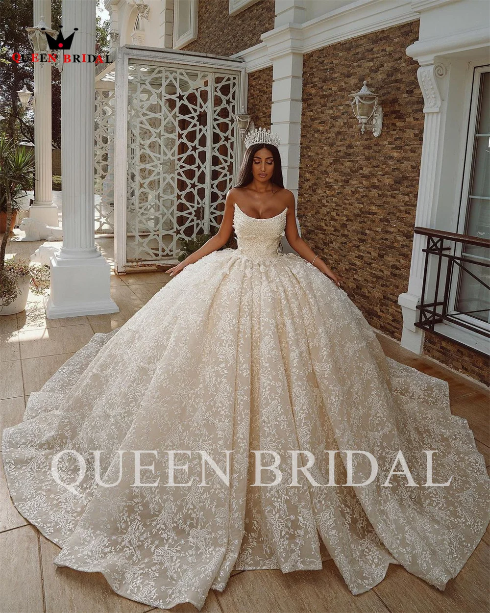 White Puffy Ball Princess wedding gown | Wedding dresses kleinfeld, Wedding  dress styles, Ball gowns