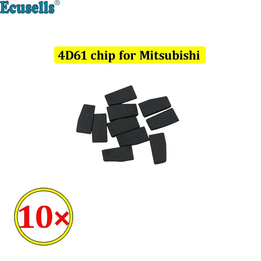 10 шт./лот 4D ID61 4D61 чип углерода авто транспондер чип для Mitsubishi