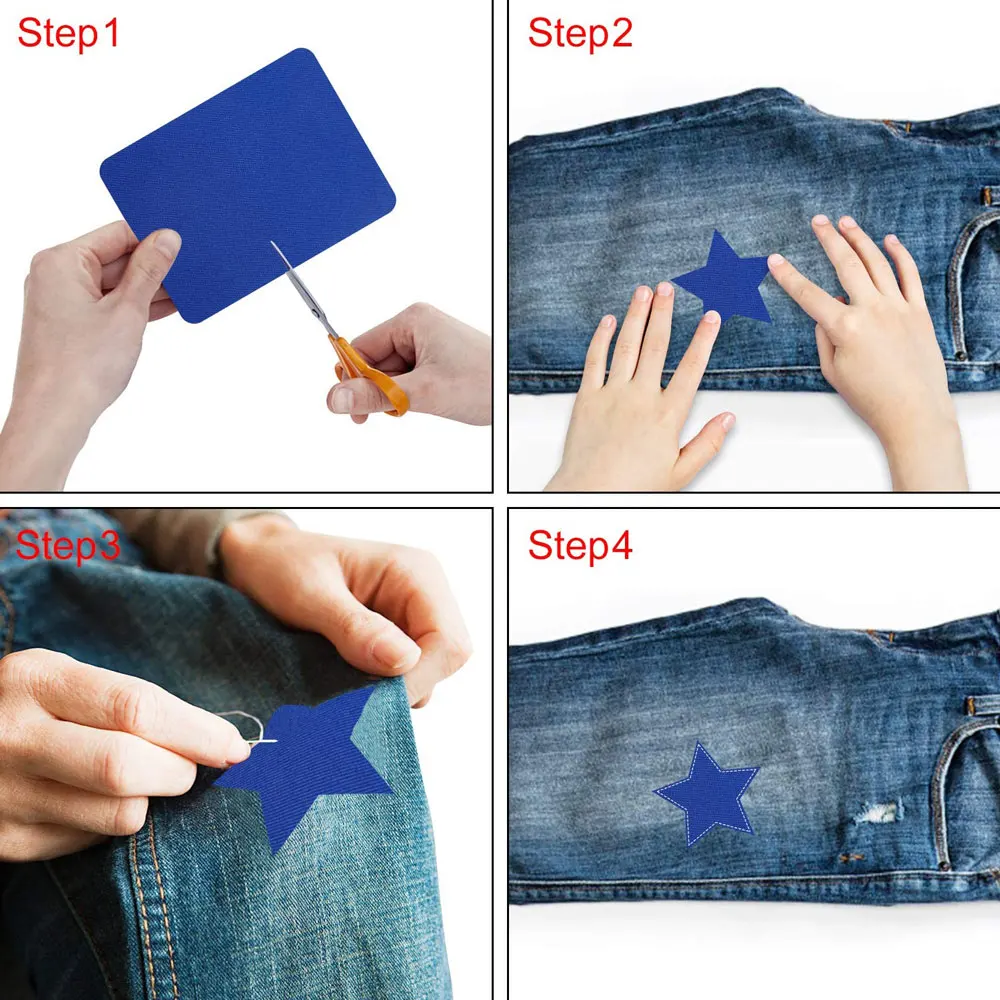 Рисунок 5 - тканевые нашивки с помощью утюга