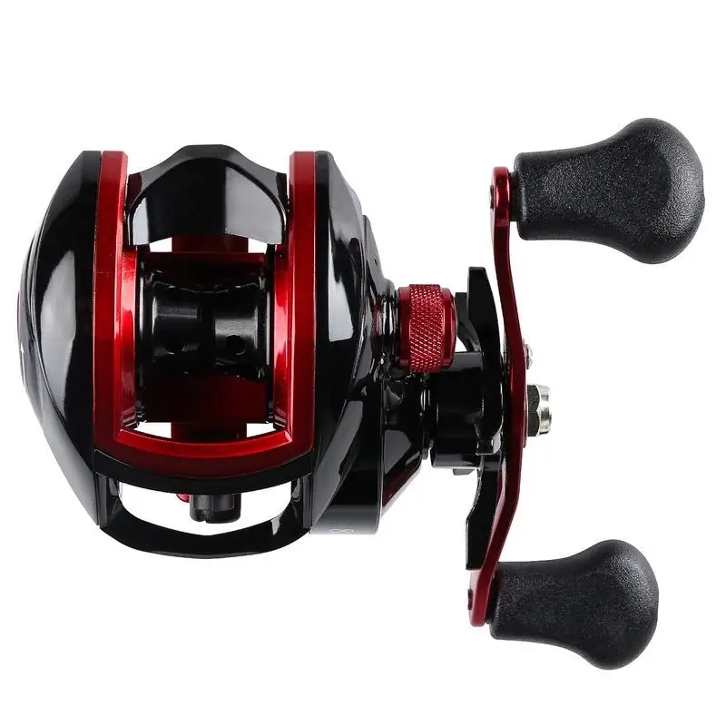 Lieyuwang low profile reel bait casting Fishing reel 17+1BB 8.1:1 8kg baitcasting Fishing reels Carretilha de pesca Abu garcia