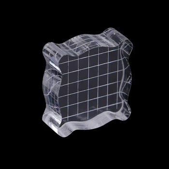 

1pc Clear Acrylic Stamping Tools for Scrapbooking DIY Crafts Stamps Making Block Handle Stamping Photo Album Decor
