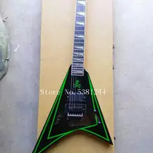 Транспортировка электрогитара, 6-ой в форме Гитары, черные аксессуары, адаптируемые под требования заказчика