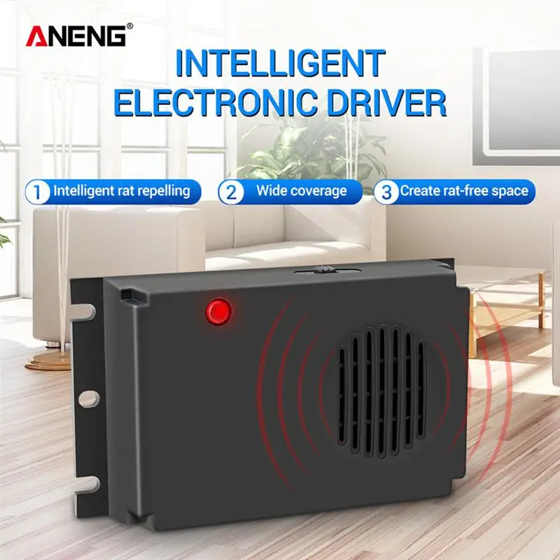 1Pc Mouse Repeller Ultrasonic Mouse Repellent Portable Mouse Expeller No Battery
