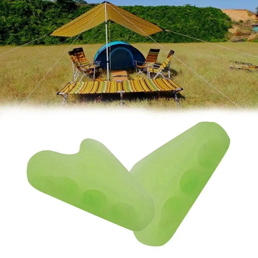 

10Pcs Professional Camping Illuminate Tent Rope Lock Cord Line Fasteners Tension Type Tool For Outdoor Camping Picnic