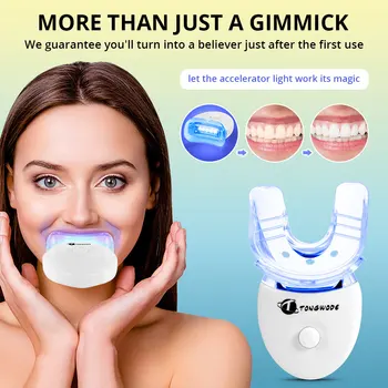 

Tongwode Teeth Whitening LED Light Teeth Teeth Mouth Trays Mouth Guard Oral care Whitener Cleaning Bleaching Whitening Lamp