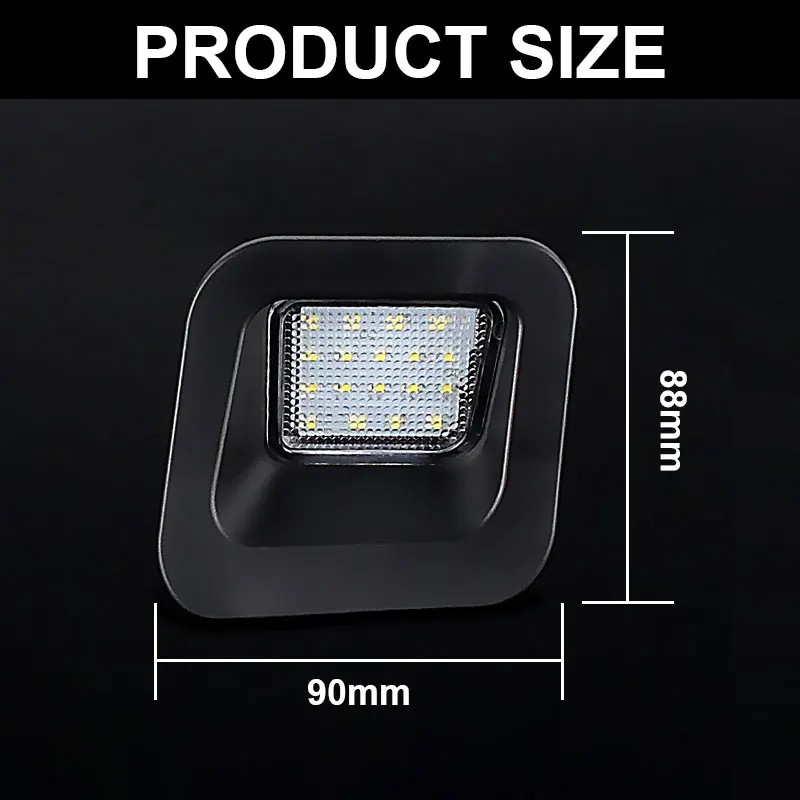   OEM ü LED ڵ ȭƮ  ȣ ȣ , 2003-2018  RAM 1500 2500 3500, 3W 18-SMD