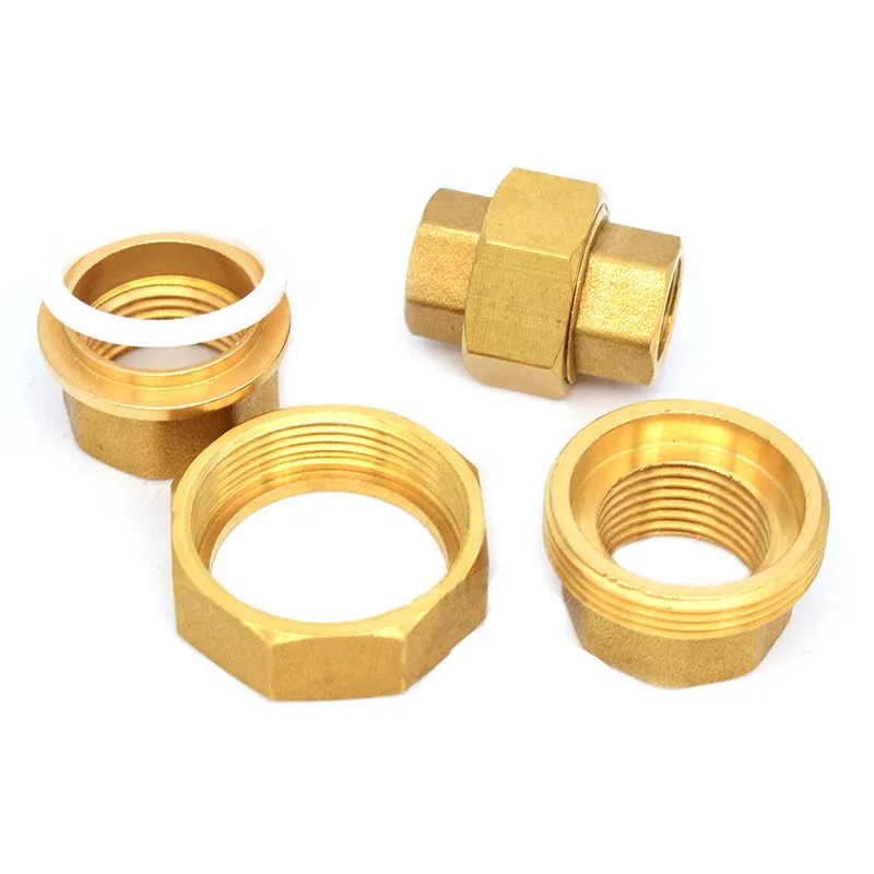 Brass Plumbing Fittings Movable Joint Water Tank Fittings 1/4\